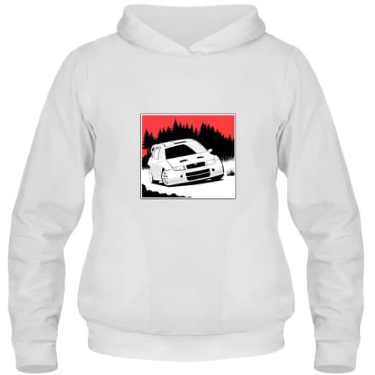 Кенгурушка мужская утепленная Globuspioner Skoda Art спереди белый