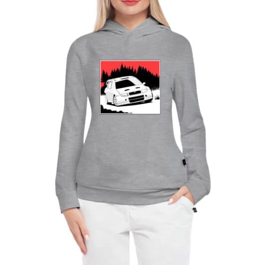 Кенгурушка жіноча Globuspioner Skoda Art спереду сірий