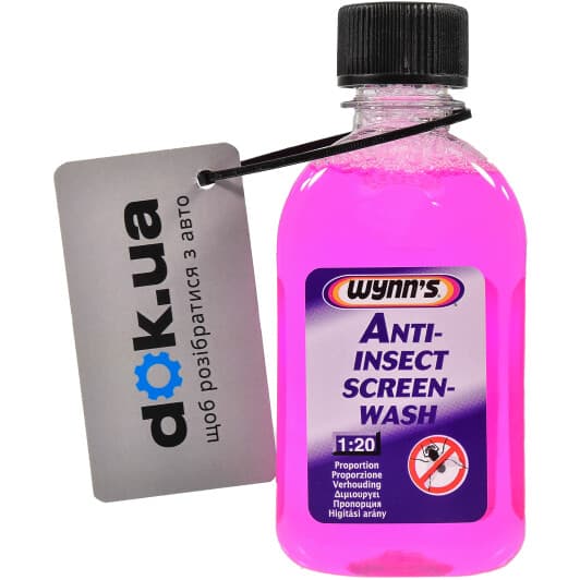 Концентрат омивача Wynn`s Anti Insect Screenwash літній лимон (0.25 л)