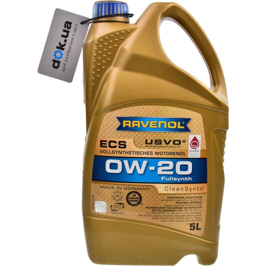 Ravenol ECS 0W-20 (5 л) моторное масло