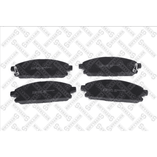 685 012-SX Stellox Гальмівні колодки