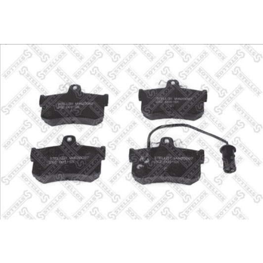 262001SX Stellox Тормозные колодки