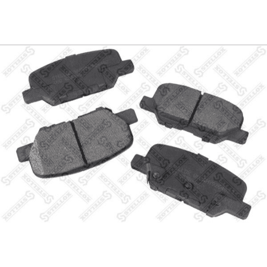 000653BSX Stellox Гальмівні колодки для Mazda RX-7