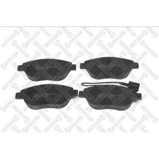 87 0011-SX Stellox Гальмівні колодки