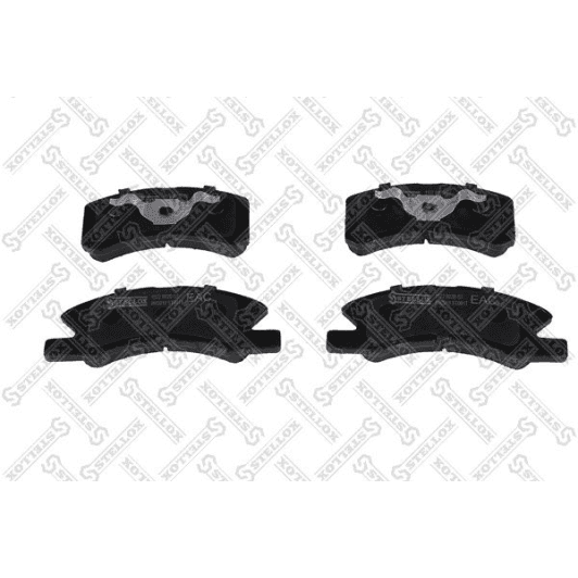 1122 002B-SX Stellox Гальмівні колодки