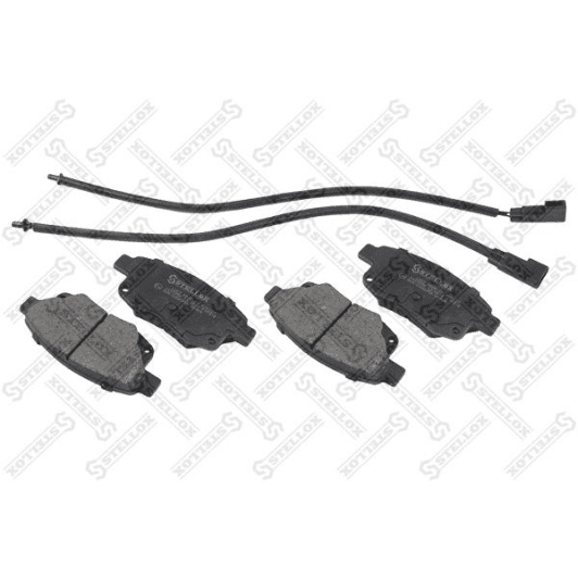 1263002BSX Stellox Тормозные колодки