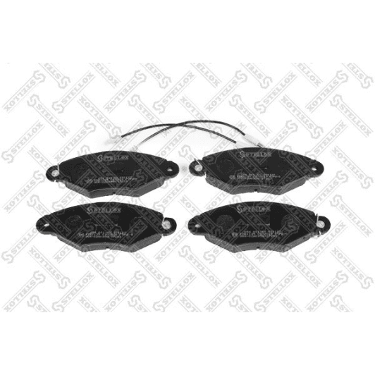 654 001-SX Stellox Гальмівні колодки