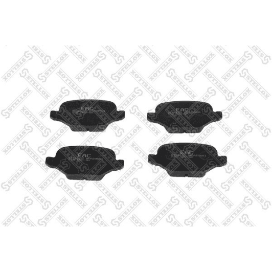 738 000-SX Stellox Тормозные колодки