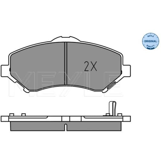 025 246 0417 Meyle Гальмівні колодки