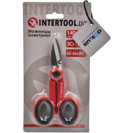 Електромонтажні ножиці Intertool HT0571 140 мм
