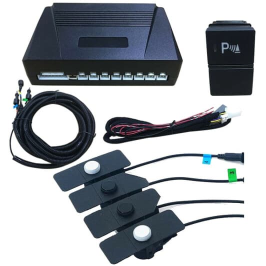 Штатний парктронік Brees AC-MDX 4F Acura з білими датчиками