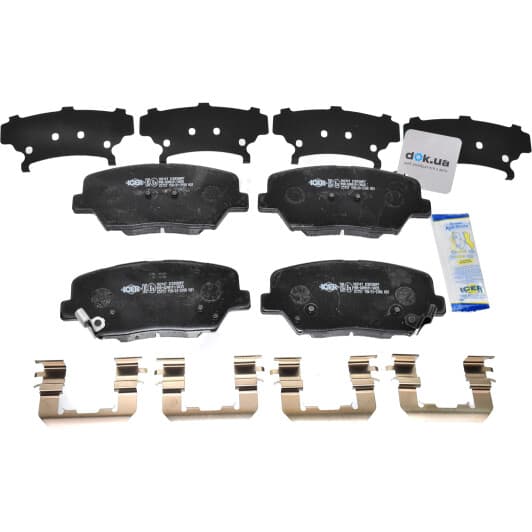 182147 Icer Гальмівні колодки