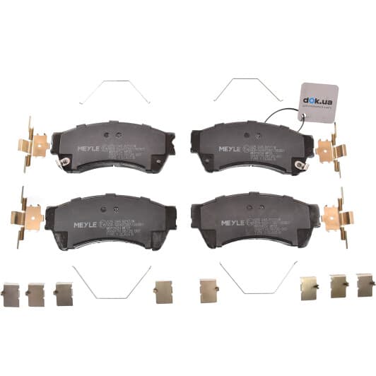 025 245 8217/W Meyle Тормозные колодки для Mazda 6