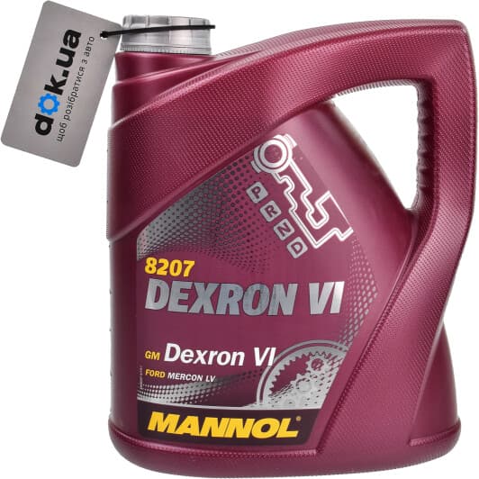Mannol Dexron VI (4 л) трансмиссионное масло