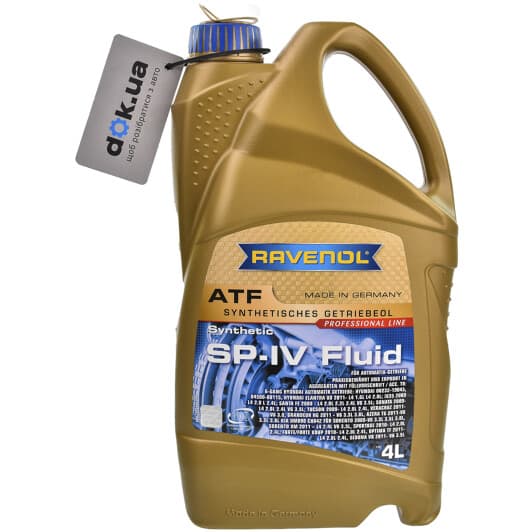 Ravenol ATF SP-IV Fluid (4 л) трансмиссионное масло