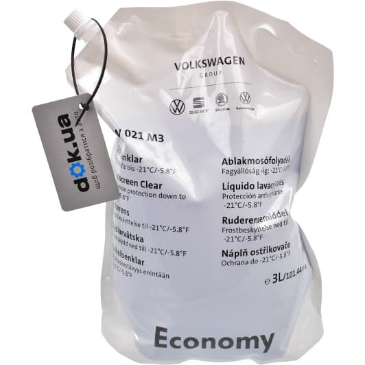Омивач скла VAG зимовий -21°C (3 л)