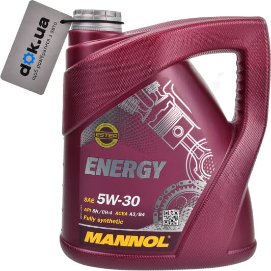 Mannol Energy 5W-30 (4 л) моторна олива