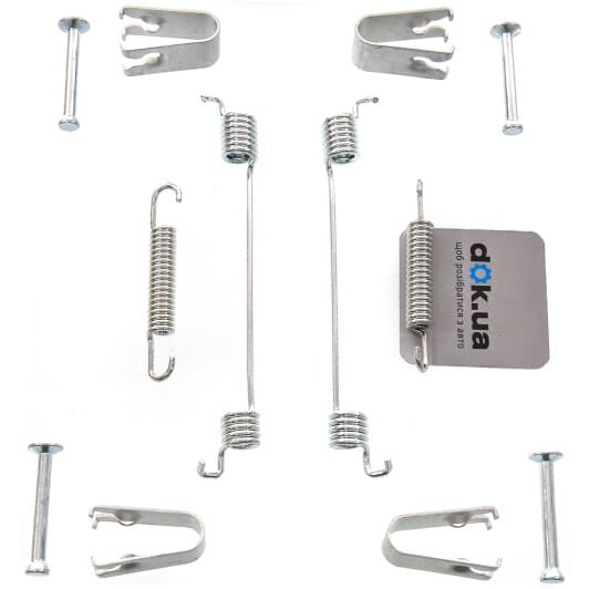 1070060 Kamoka Монтажний комплект барабанних гальмівних колодок