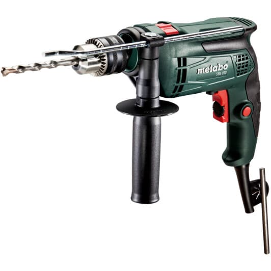 Дрель ударная Metabo SBE 650 сетевая