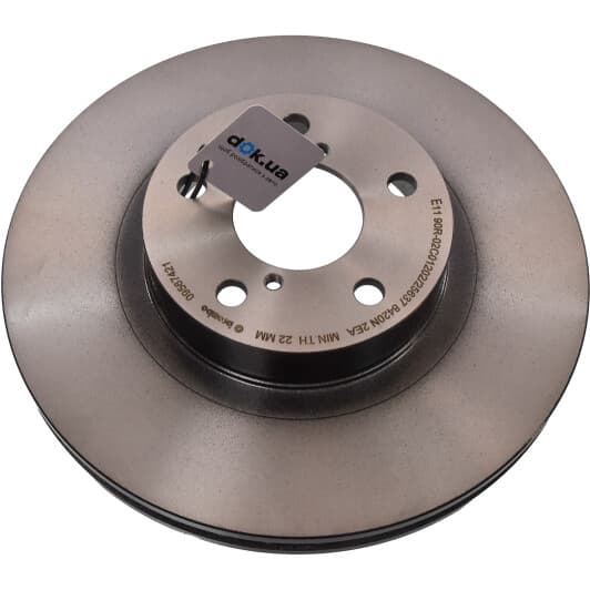 09.5674.21 Brembo Тормозной диск