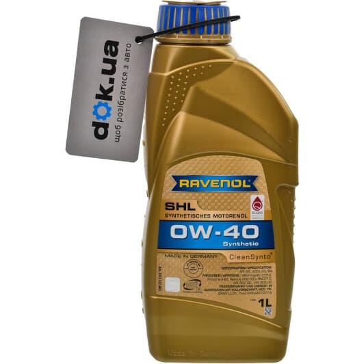 Ravenol SHL 0W-40 (1 л) моторна олива
