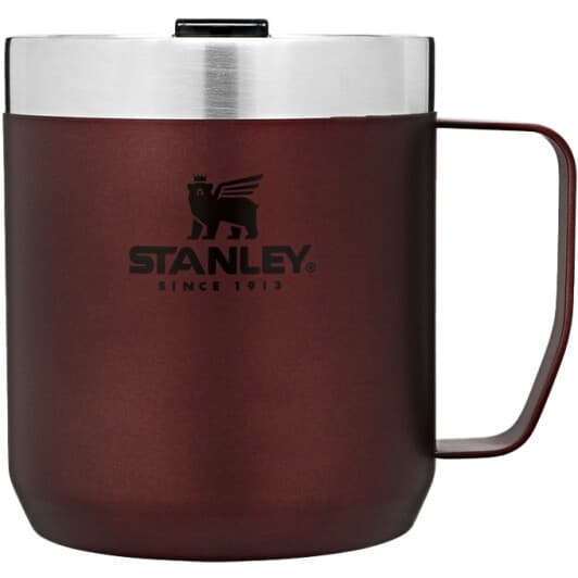 Stanley Legendary Classic Camp 350 мл, бордовая термокружка