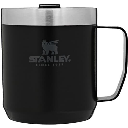 Stanley Legendary Classic Camp 350 мл, чёрная термокружка