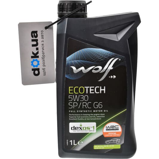 Wolf Ecotech SP/RC G6 5W-30 (1 л) моторна олива