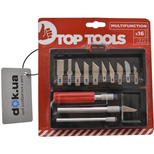 Набор скальпелей Top Tools 17B716 монолитное 3 шт.