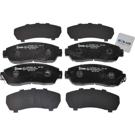 P28068 Brembo Гальмівні колодки