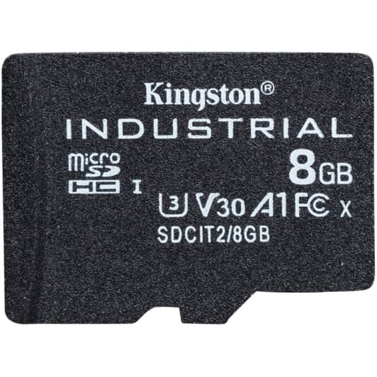 Карта памяти Kingston Industrial2 microSDHC 8 ГБ