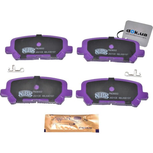 PN28002 NiBK Тормозные колодки