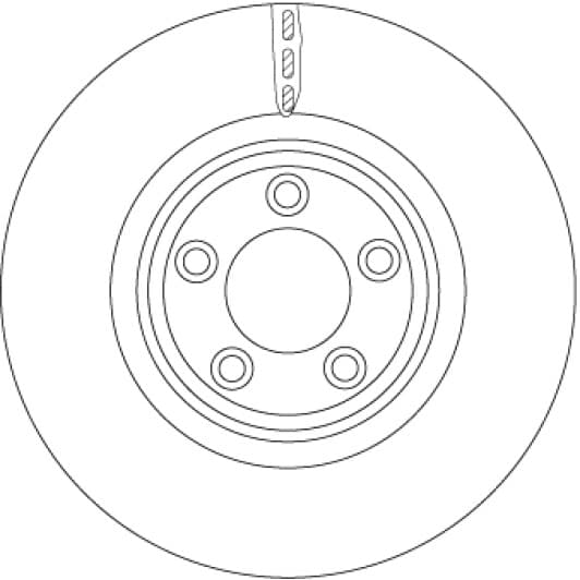 DF6223S TRW Гальмівний диск