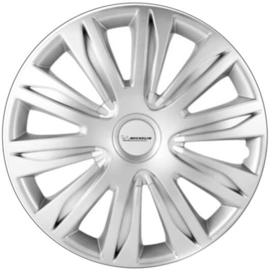 Комплект ковпаків на колеса Michelin Nardo колір сріблястий R16