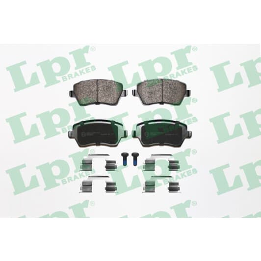 05p867k LPR Гальмівні колодки