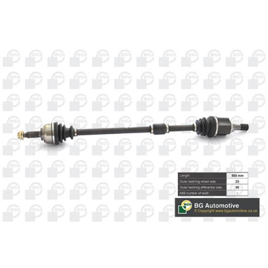 DS6310R BGA Полуось