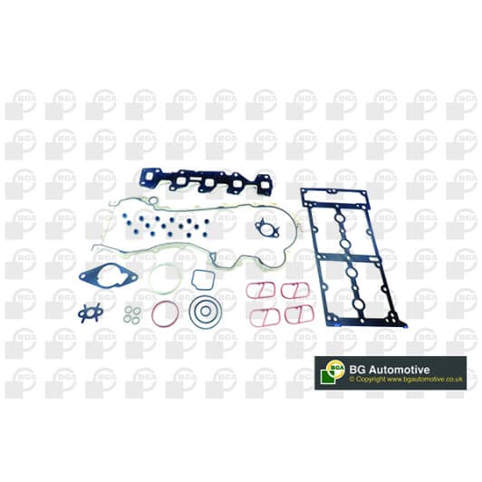 hn3388 BGA Комплект прокладок ГБЦ