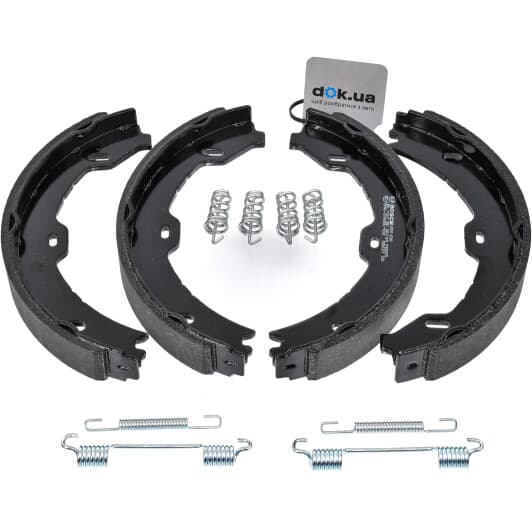 0 986 487 666 Bosch Колодки ручника