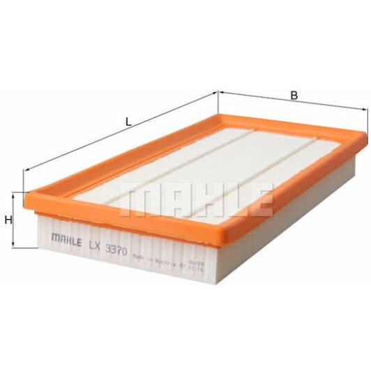 LX 3370 Mahle Воздушный фильтр для Opel Combo
