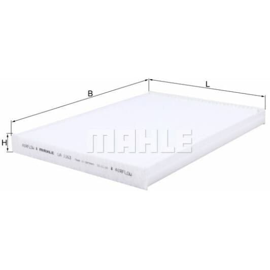 la1163 Mahle Фільтр салону
