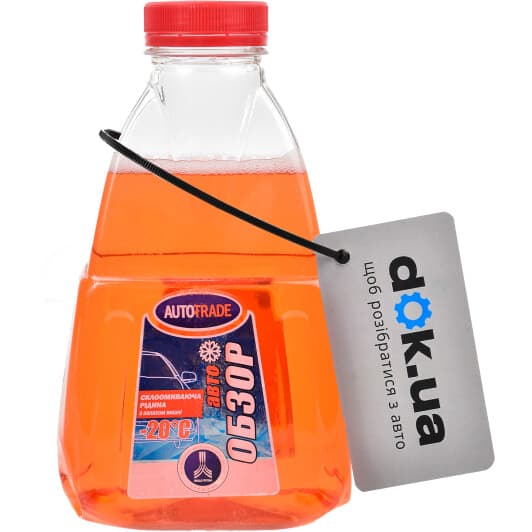 Омивач скла AutoTrade "Обзор" зимовий -20 °С вишня (1 л)