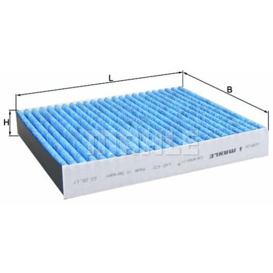 LAO472 Mahle Фільтр салону