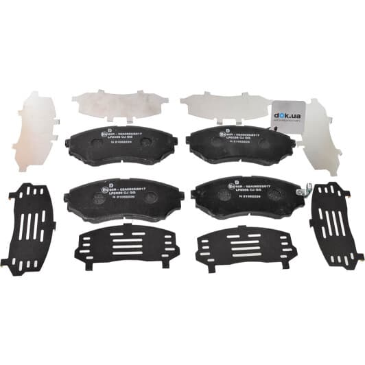 LP2036 Delphi Гальмівні колодки