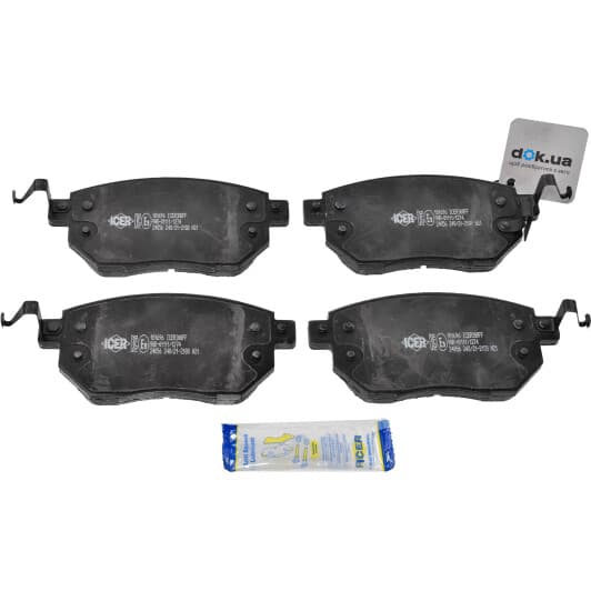 181696 Icer Тормозные колодки