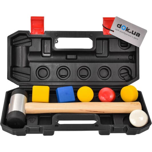 Молоток рихтувальний з набором насадок Rockforce RF-616S