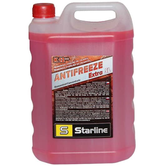 Starline Extra K12 G12++ фиолетовый 5 л (NAK12PP-5) концентрат антифриза