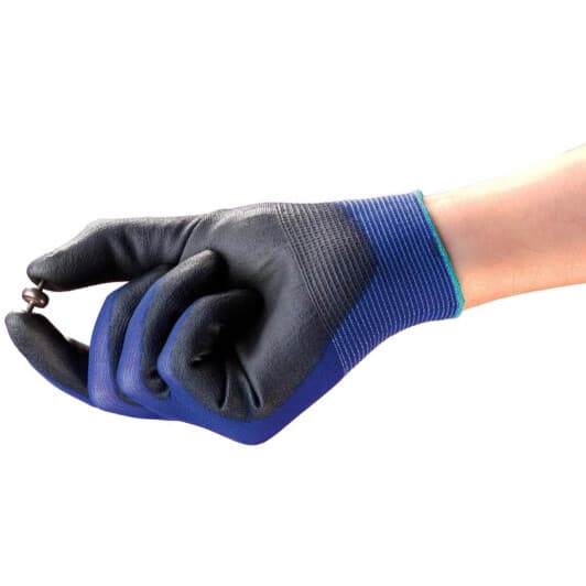 Рукавички робочі Starline HyFlex синтетичні з поліуретановим покриттям сині