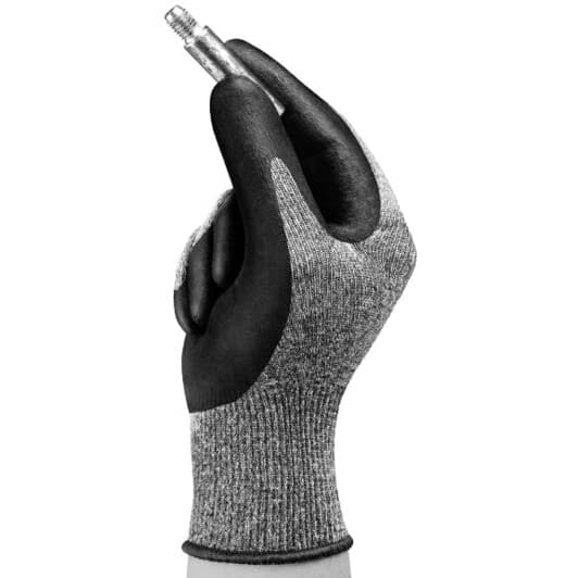 Рукавички робочі Starline HyFlex синтетичні з поліуретановим покриттям сірі