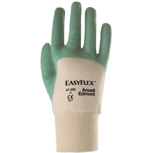 Перчатки рабочие Starline EasyFlex трикотажные с нитриловым покрытием белые