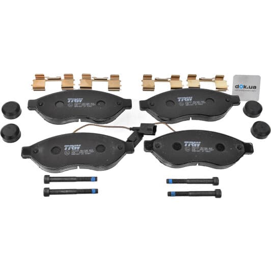 GDB1681 TRW Гальмівні колодки